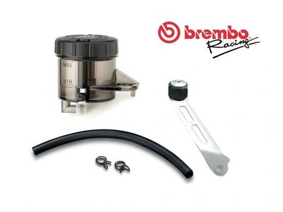 KIT DE MONTAJE DEPOSITO DE LIQUIDO DE FRENOS BREMBO 45CC AHUMADO