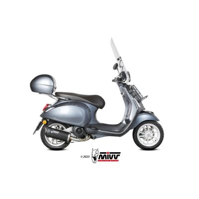Escape Mivv Full system 1x1 Mover black Piaggio Vespa Primavera 150 2021-24