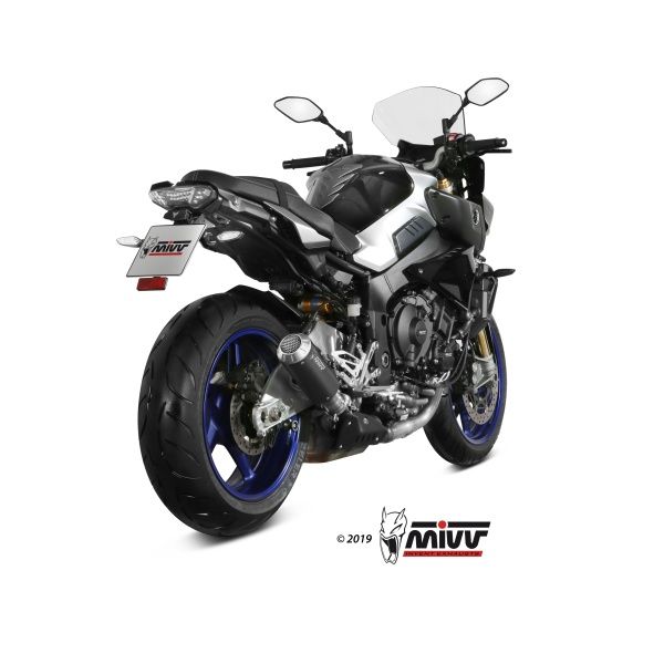 Mivv Slip-On Mk3 black Yamaha MT-10 / FZ-10 2016-22