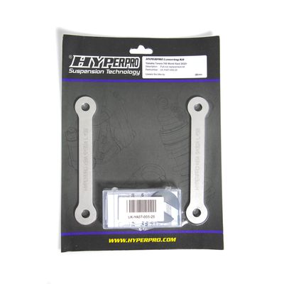 Bieleta de rebaje 25mm detrás HYPERPRO
LOW KIT -25MM YAMAHA Tenere 700 World Raid Bieleta de rebaje 25mm detrás HYPERPRO
LOW KIT -25MM YAMAHA Tenere 700 World Raid