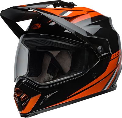 Casco BELL MX-9 Adventure MIPS - Alpine Gloss Black/Orange
