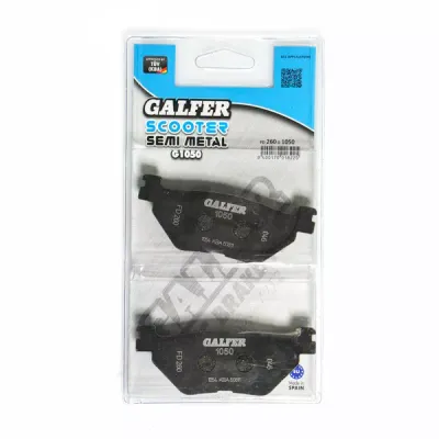 Pastillas de freno semimetálicas GALFER
BRAKE PAD SEMI METAL SCOOTER para Yamaha T-Max