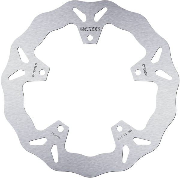 Disco de freno GALFER
BRAKE DISC FIXED WAVED para Yamaha T-Max / X-Max