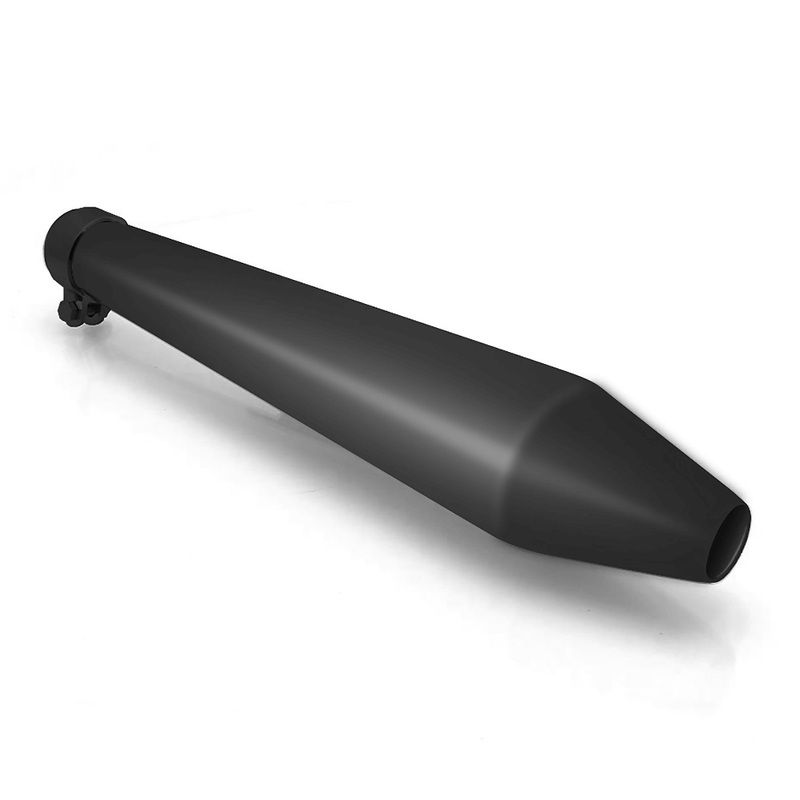 Silencioso Vintage universal negro Peashooter