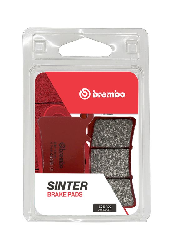 Juego de pastillas de freno BREMBO sinterizadas - 07GR99SA para competición - 07GR99RC para BMW M / S 1000 RR [1000] y HONDA CBR 1000 RR-R FIREBLADE [1000]