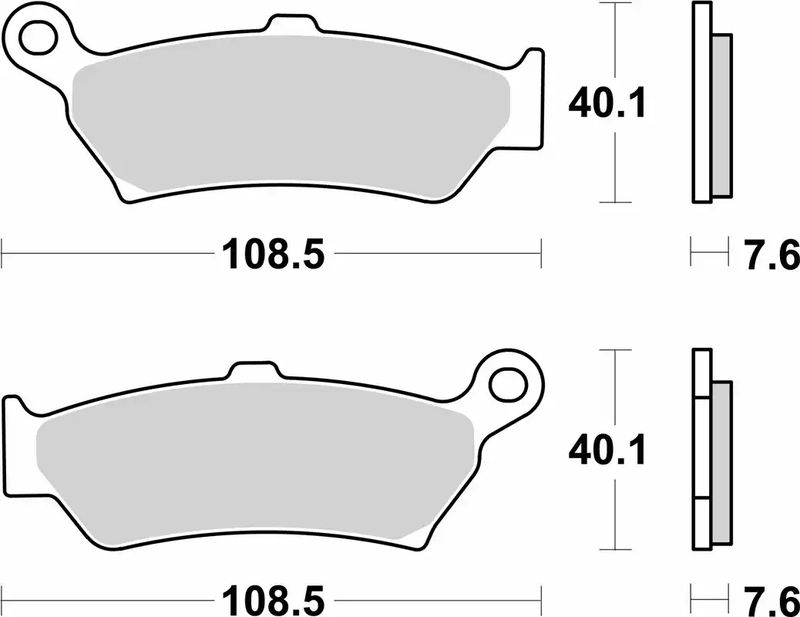 Pastillas de freno sinterizadas BREMBO - 07BB43SP BMW R 1300 GS [1300]