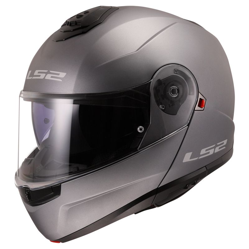 LS2 FF908 Strobe II Solid 22-06 Titanium Mate