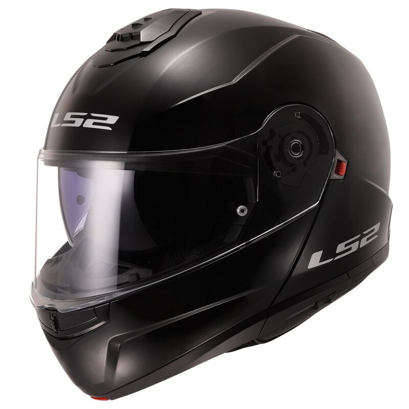 LS2 FF908 Strobe II Solid 22-06 Negro Brillo