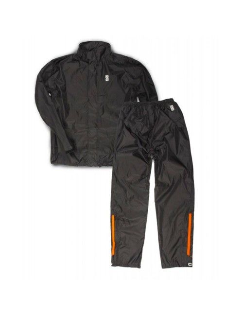 Traje de lluvia SYSTEM SET BLACK/HIGH VIS OJ ATMOSFERE METROPOLITANE s.r