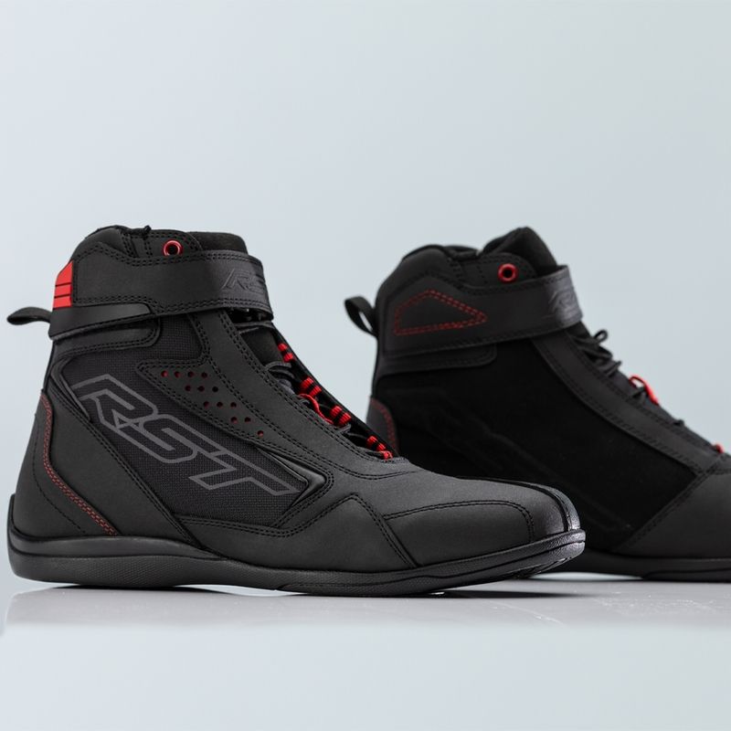 Botas RST FRONTIER Negro/Rojo Mujer
