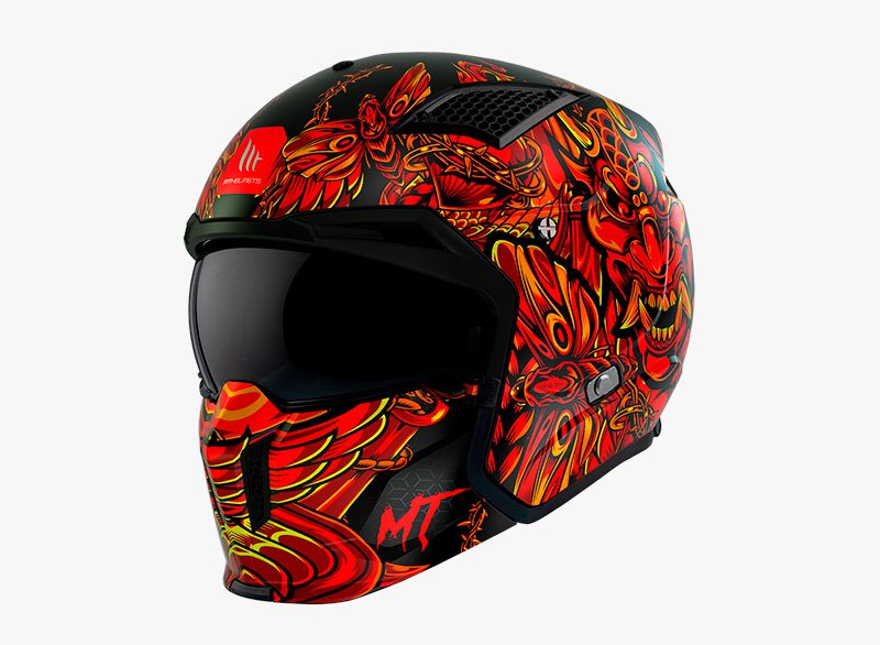 Casco Jet MT STREETFIGHTER SV S HELLISH B5 MATE