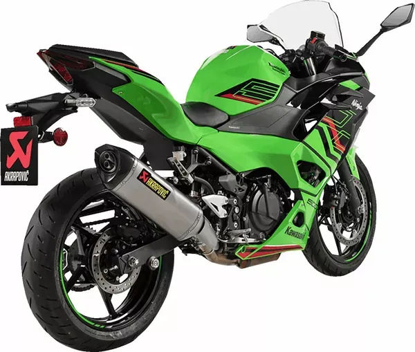 Escape AKRAPOVIC
MUFFLER SLIP-ON TITANIUM NINJA 500/Z500 Homologado
