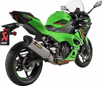 Escape AKRAPOVIC
MUFFLER SLIP-ON TITANIUM NINJA 500/Z500 Homologado