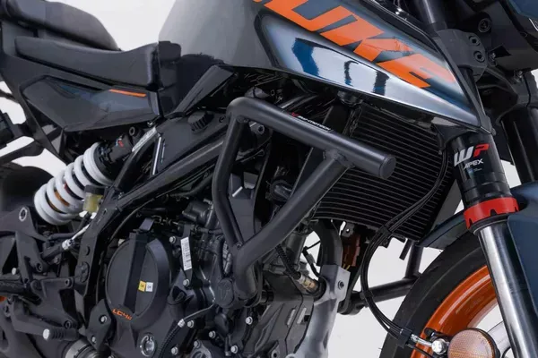 Defensa SW-MOTECH CRASH BAR Protecciones laterales de motor. Negro. KTM 125 / 390 Duke (23-).