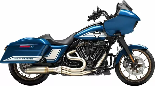 Sistema de escape 2-en-1 con silenciador Super Bike BASSANI XHAUST
Exhaust 2:1 Super Bike SS Mid 49 State M8 Touring para Harley Davidson