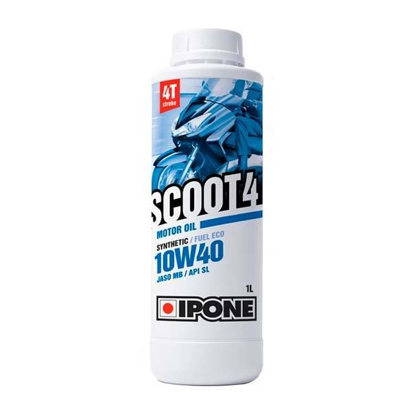 Aceite Ipone Scoot 4 10W40 4T Semisintético 1L
