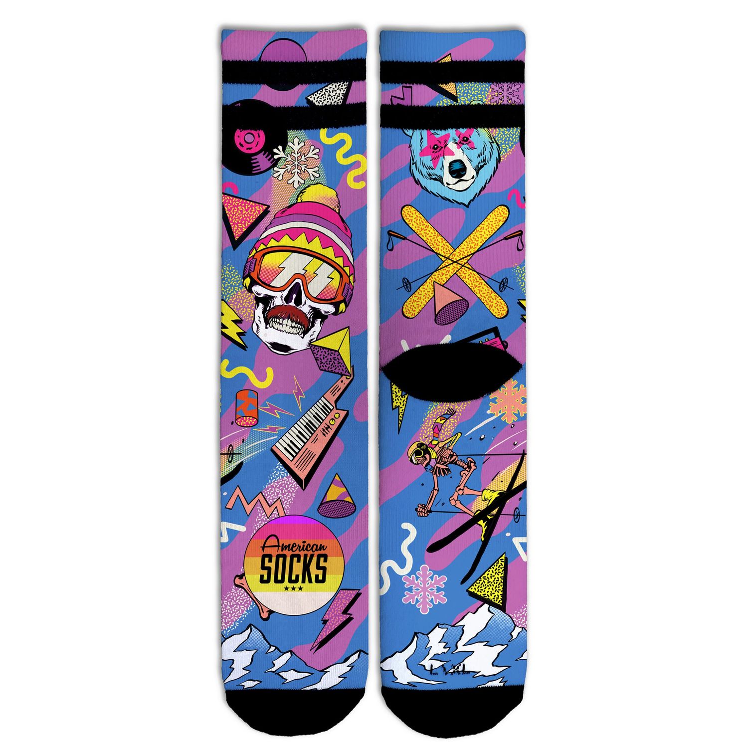 American Socks Signature Retro Blizzard – Medio Alto