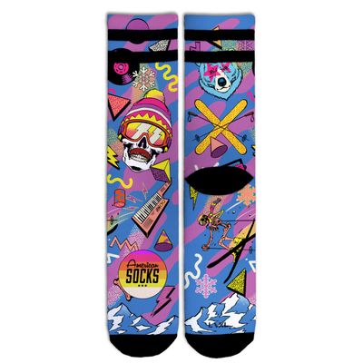 American Socks Signature Retro Blizzard – Medio Alto