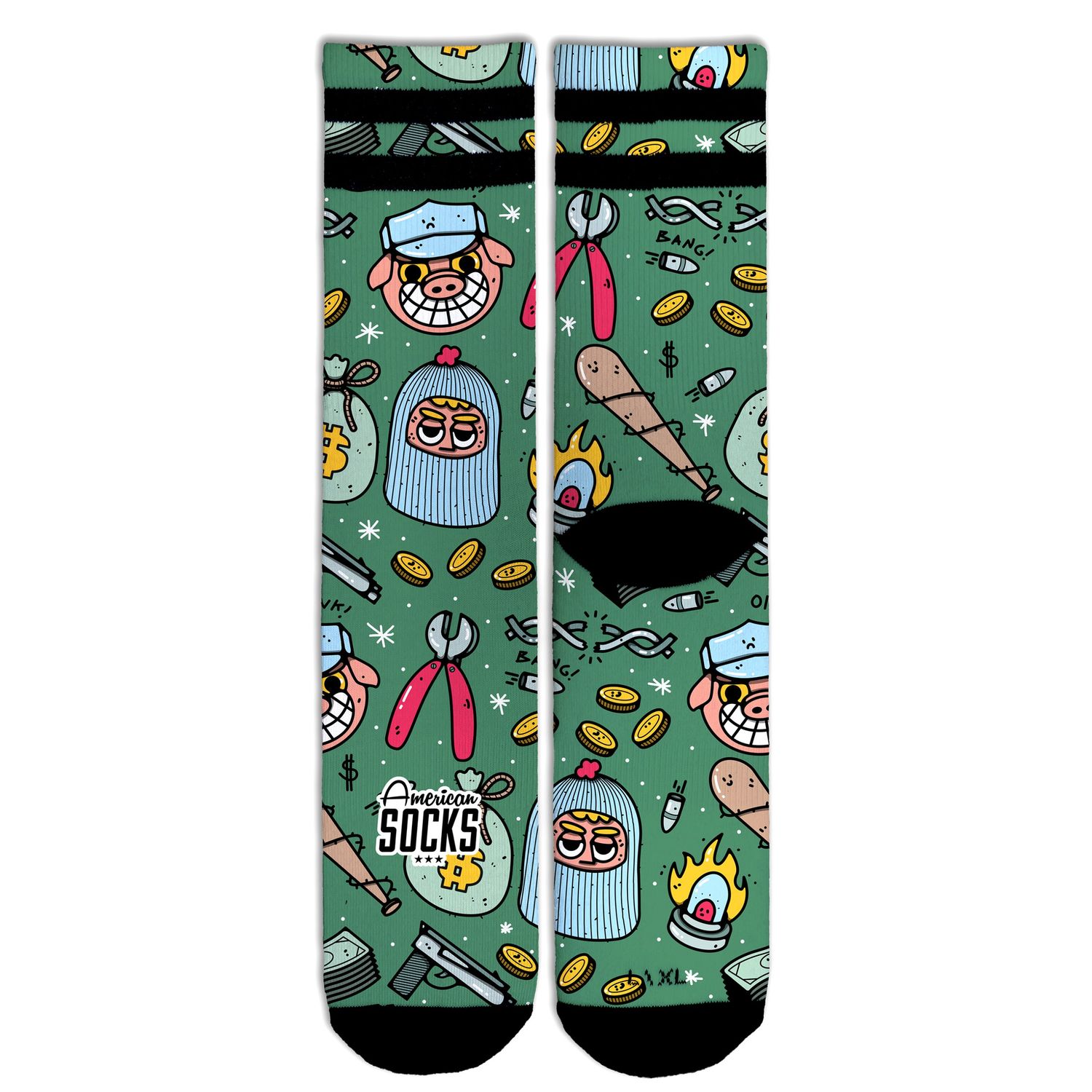 American Socks Signature Heist Havoc – Nivel medio alto