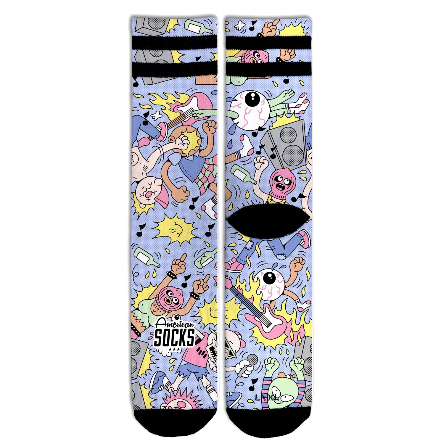 American Socks Signature Pogo – Mediados de altura