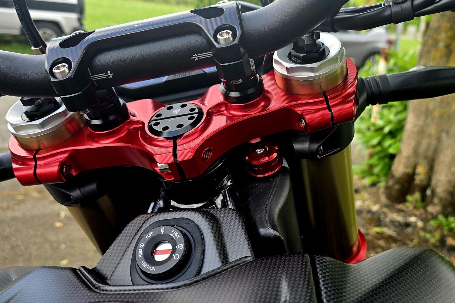 Tija de dirección Ducati Hypermotard 698 Mono - Tija superior