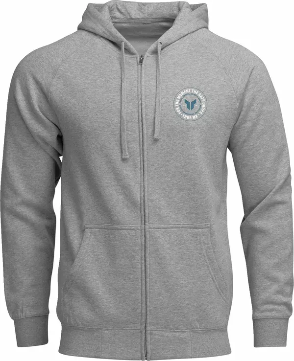 Sudadera THOR
HOODIE ZIP UP BADGE HTR GRAY