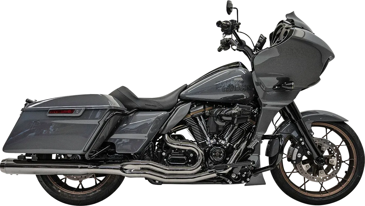 Sistema de escape 2-en-1 B4 para Harley Davidson BASSANI XHAUST
EXHAUST RR 2:1 CAN17+FL M