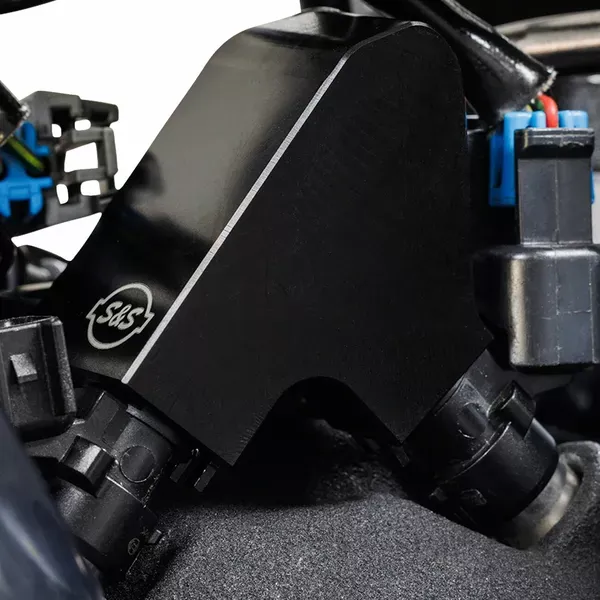 Kit de rampa de inyección de recambio S&S CYCLE
Fuel Rail Kit Billet Black M8 Softail 2018-2024