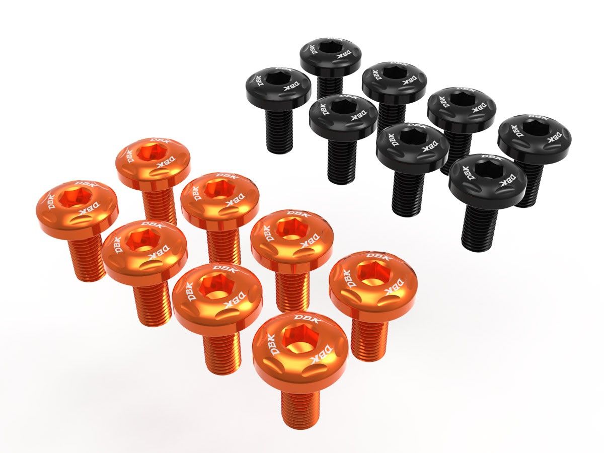 KVT73 - KIT DE TORNILLOS PARA GUARDABARROS DELANTERO KTM 990 DUKE