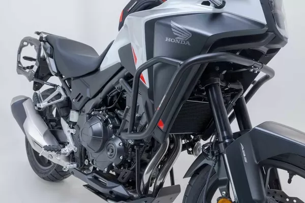 Protecciones laterales de motor. Negro. Honda NX500 (23-).