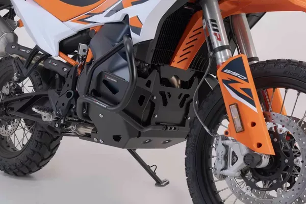 Protección del motor. Negro. KTM 790 Adv/R, 890 Adv/R.