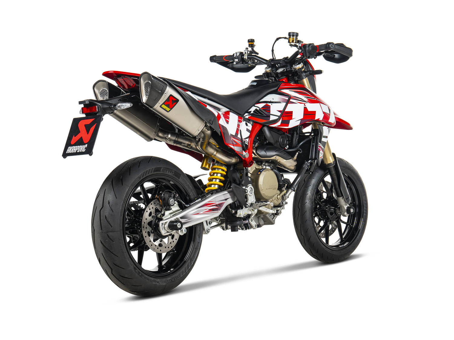 Silenciador Slip-On Line AKRAPOVIC
MUFFLERS TITANIO DUCATI HYPERMOTARD 698