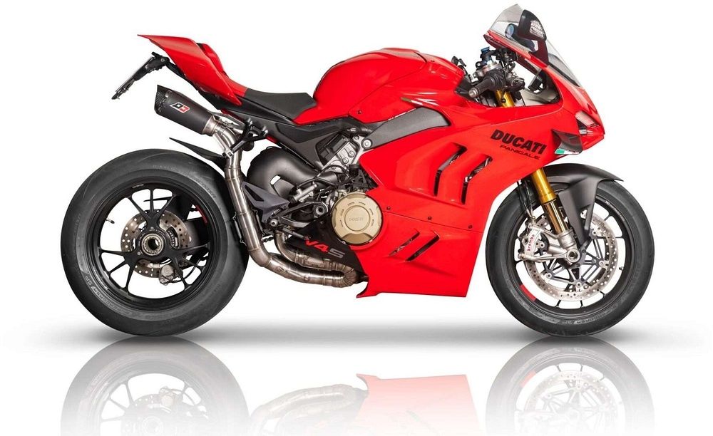 SISTEMA DE ESCAPE SEMI COMPLETO GUNSHOT DARK MATTER ESCAPE QD DUCATI PANIGALE V4 2022-2024