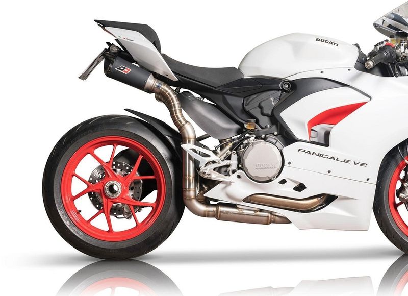 SISTEMA DE ESCAPE SEMI COMPLETO GUNSHOT DARK MATTER ESCAPE QD DUCATI PANIGALE V2 2021-2024