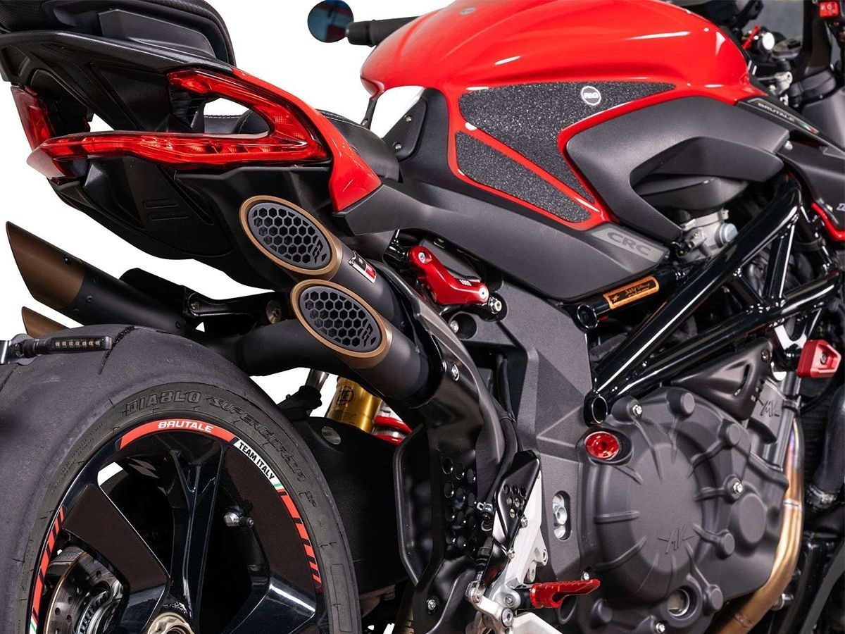 SILENCIADOR DE ESCAPE QD EXHAUST POWERGUN MV AGUSTA BRUTALE 1000 RR / RS 2020-2024