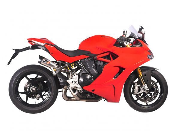 ESCAPE COMPLETO 3/4 TWIN GUNSHOT TITANIO QD ESCAPE DUCATI SUPERSPORT 939 17-20