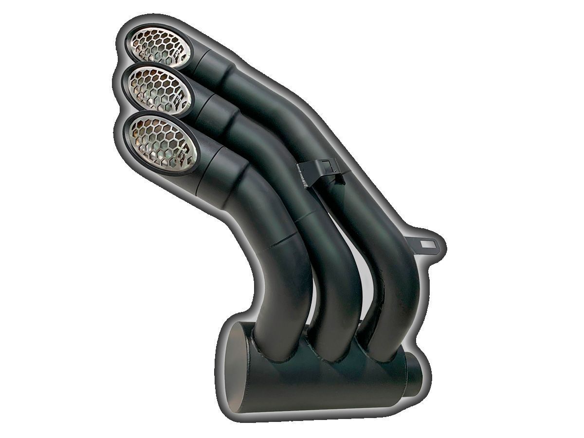 TERMINAL OSCURO DE ACERO INOXIDABLE PARA PISTOLA DE POTENCIA QD MV AGUSTA TURISMO VELOCE 800