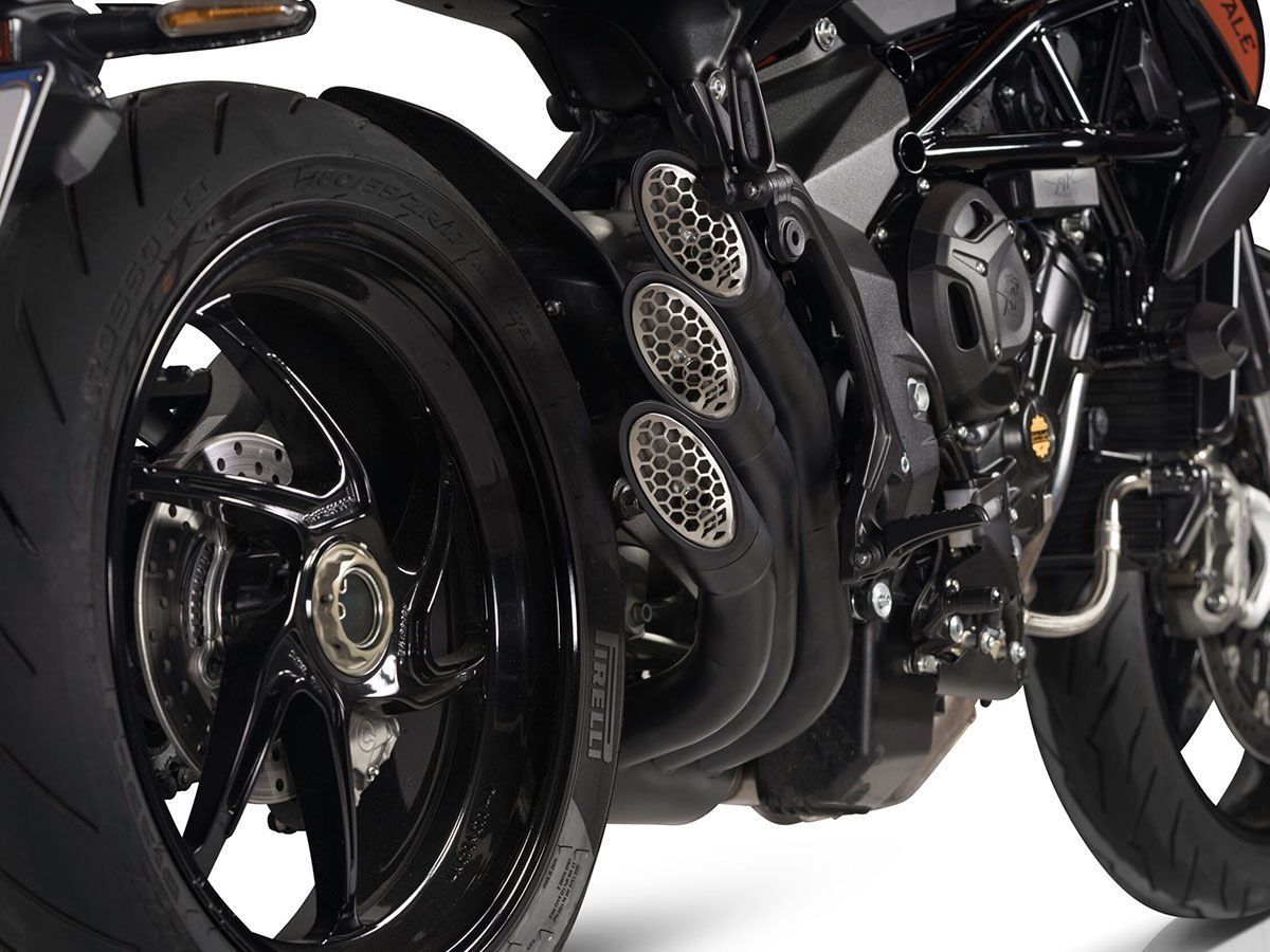 SILENCIADOR DE ESCAPE QD ESCAPE POWERGUN OSCURO MV AGUSTA BRUTALE 800 RR 2016-2022