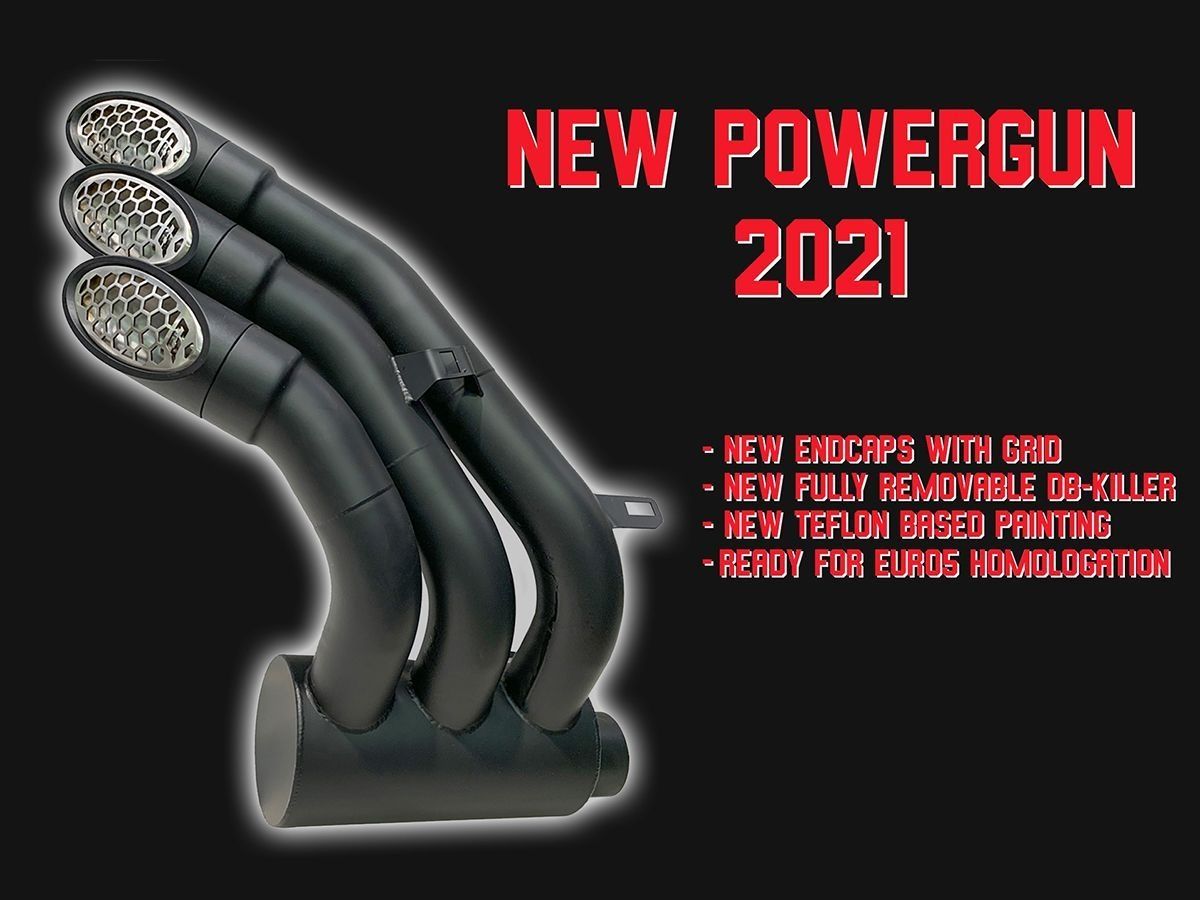SILENCIADOR DE ESCAPE QD EXHAUST POWERGUN MV AGUSTA F3 675 / 800 2011-2024