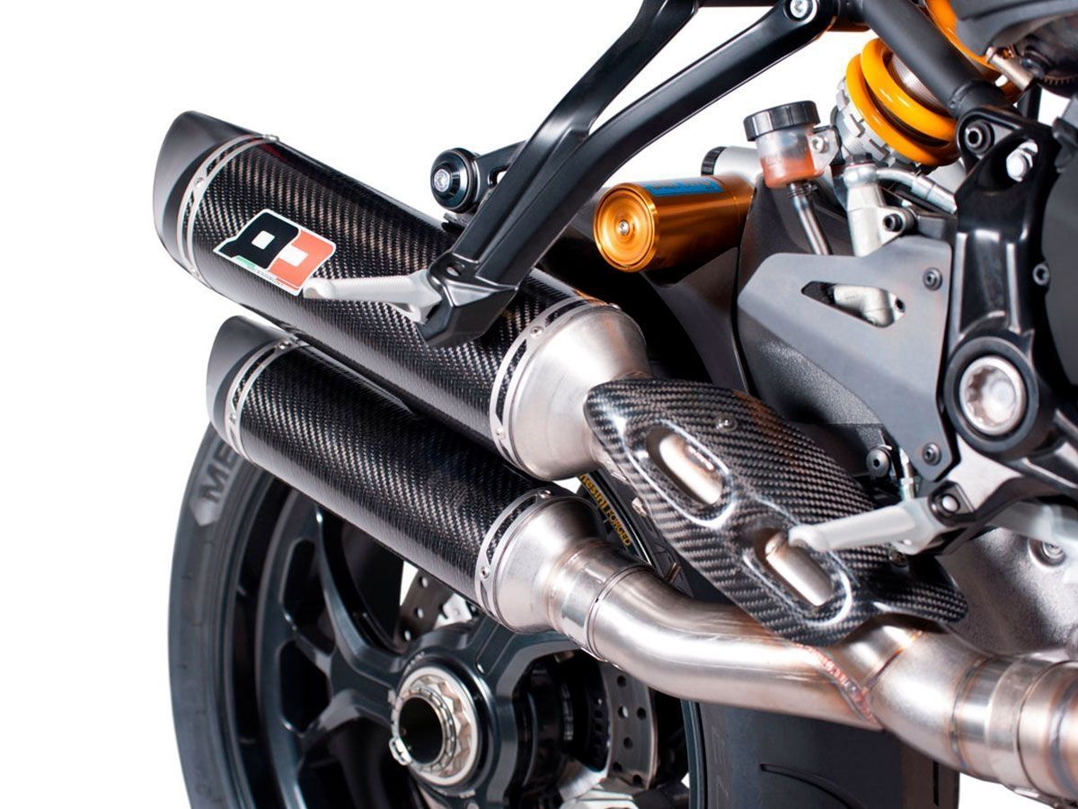 KIT SILENCIADOR DE ESCAPE MAGNUM QD ESCAPE DUCATI MONSTER 1200 R 2017-2021