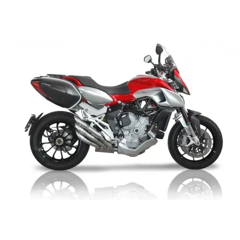 PISTOLA QD POWER ACERO INOXIDABLE PLATA MV AGUSTA STRADALE 800