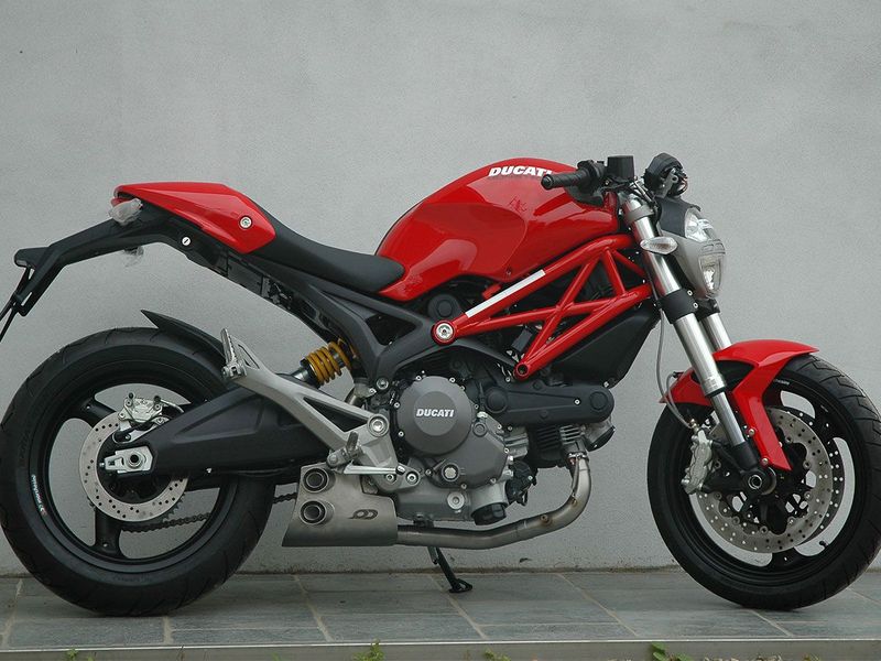 ESCAPE COMPLETO QD EX-BOX CATALIZADOR DE ACERO INOXIDABLE DUCATI MONSTER 696 2008-2010
