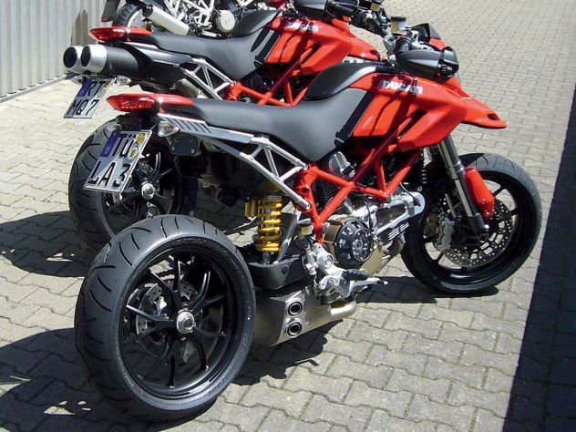 ESCAPE COMPLETO QD EX-BOX CATALIZADOR DE ACERO INOXIDABLE DUCATI HYPERMOTARD 1100 2007-2009