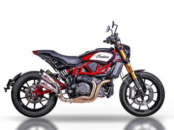 SILENCIOSO DE ESCAPE QD ESCAPE TWIN GUNSHOT RACING TITANIO INDIAN FTR 1200 2021