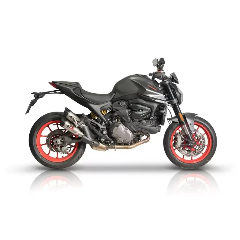 SILENCIADOR DE ESCAPE QD ESCAPE TWIN GUNSHOT DUCATI MONSTER 937 2021-2022