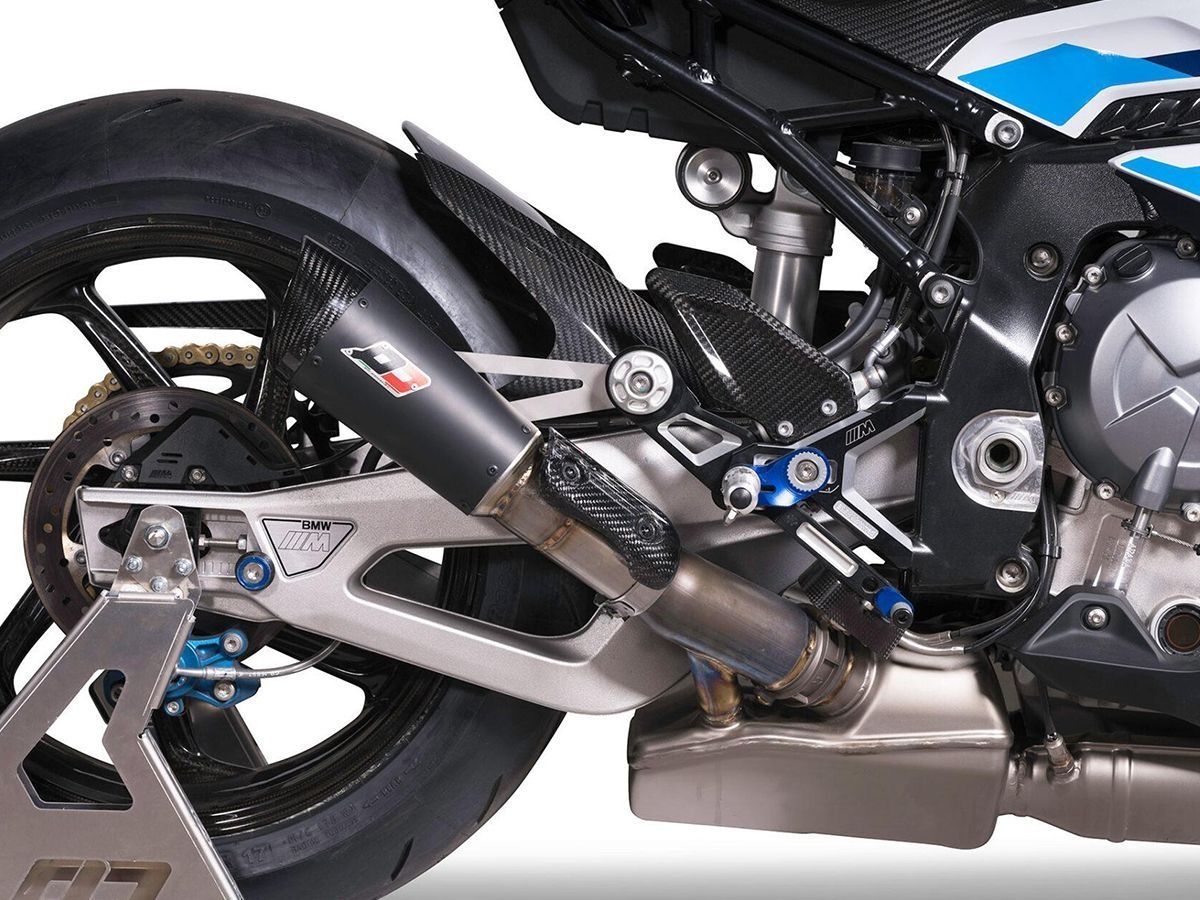 KIT SILENCIADOR DE ESCAPE QD EXHAUST GUNSHOT BMW S 1000 RR 2019-2024