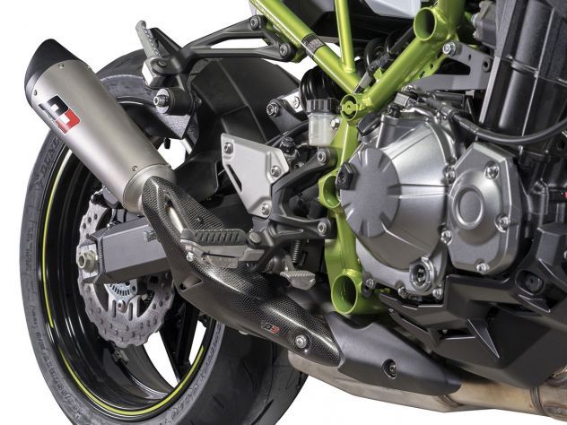 SILENCIADOR SLIP-ON TRI-CONE EURO4 TITANIUM QD ESCAPE KAWASAKI Z 900 2017-2021