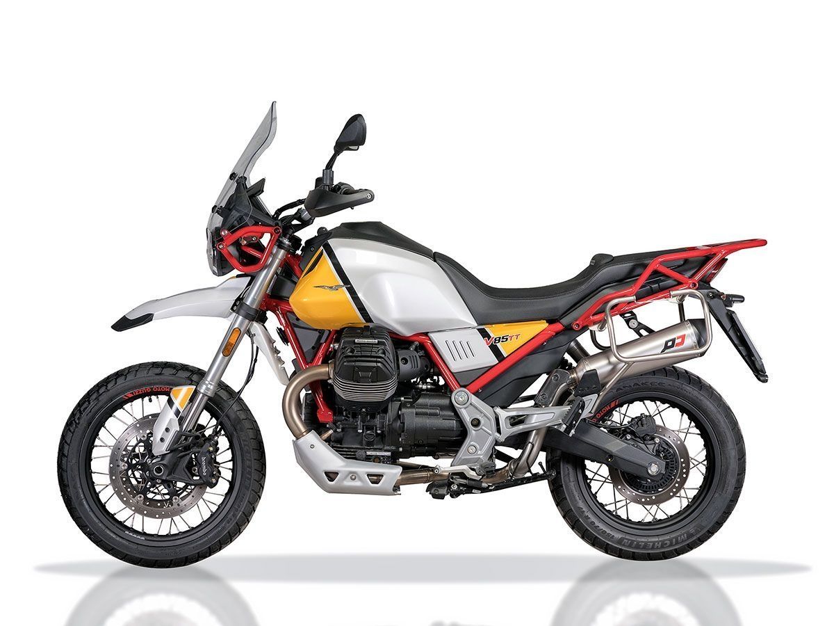 TERMINAL DE ESCAPE DEL CONO DEL TRONCO DE ESCAPE QD MOTO GUZZI V 85 TT