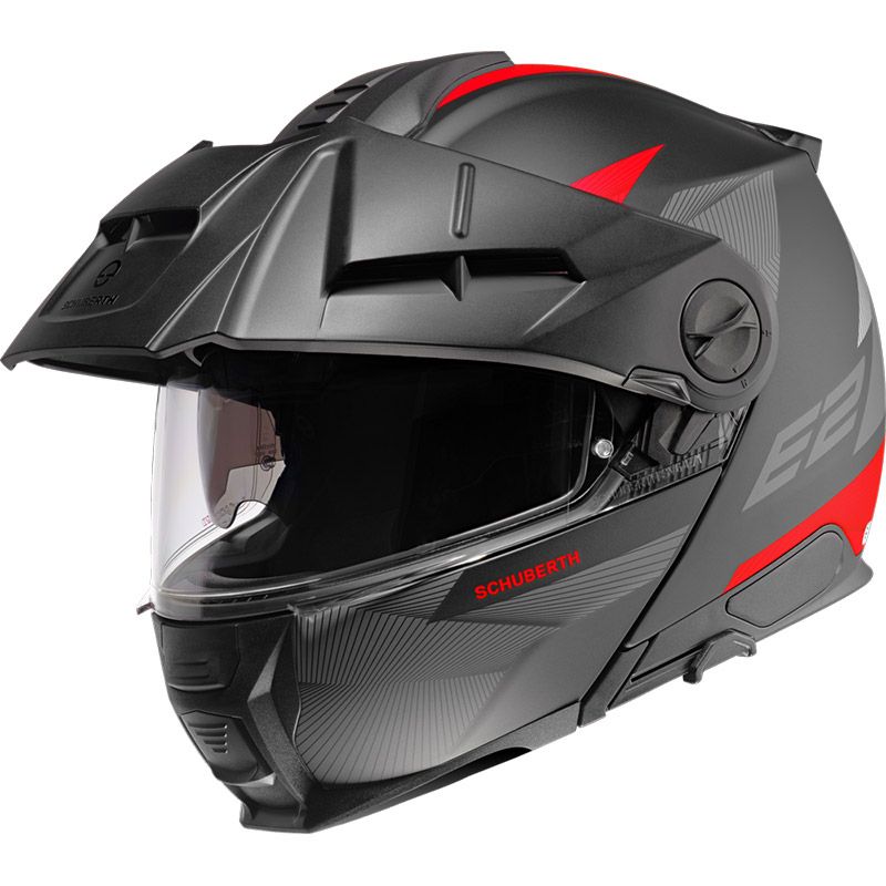 CASCO SCHUBERTH E2 TOURING DEFENDER ROJO