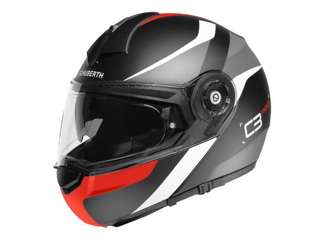 CASCO MODULAR SCHUBERTH C3 PRO SEXTANT ROJO ROJO